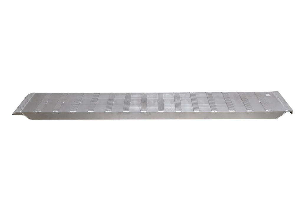 GEN-Y Hitch Extreme Duty Aluminum Loading Ramps - Set of 2, 6 Feet Long x 15 Inches Wide, 10000 LBS Capacity, Hybrid Hook and Plate Ends, Serrated Cross Rungs for Maximum Traction