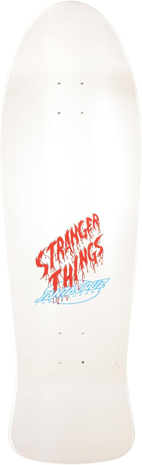 SANTA CRUZ Stranger Things Meek Slasher Eddie Reveal 10.1in x 31.13in Skateboard Decks