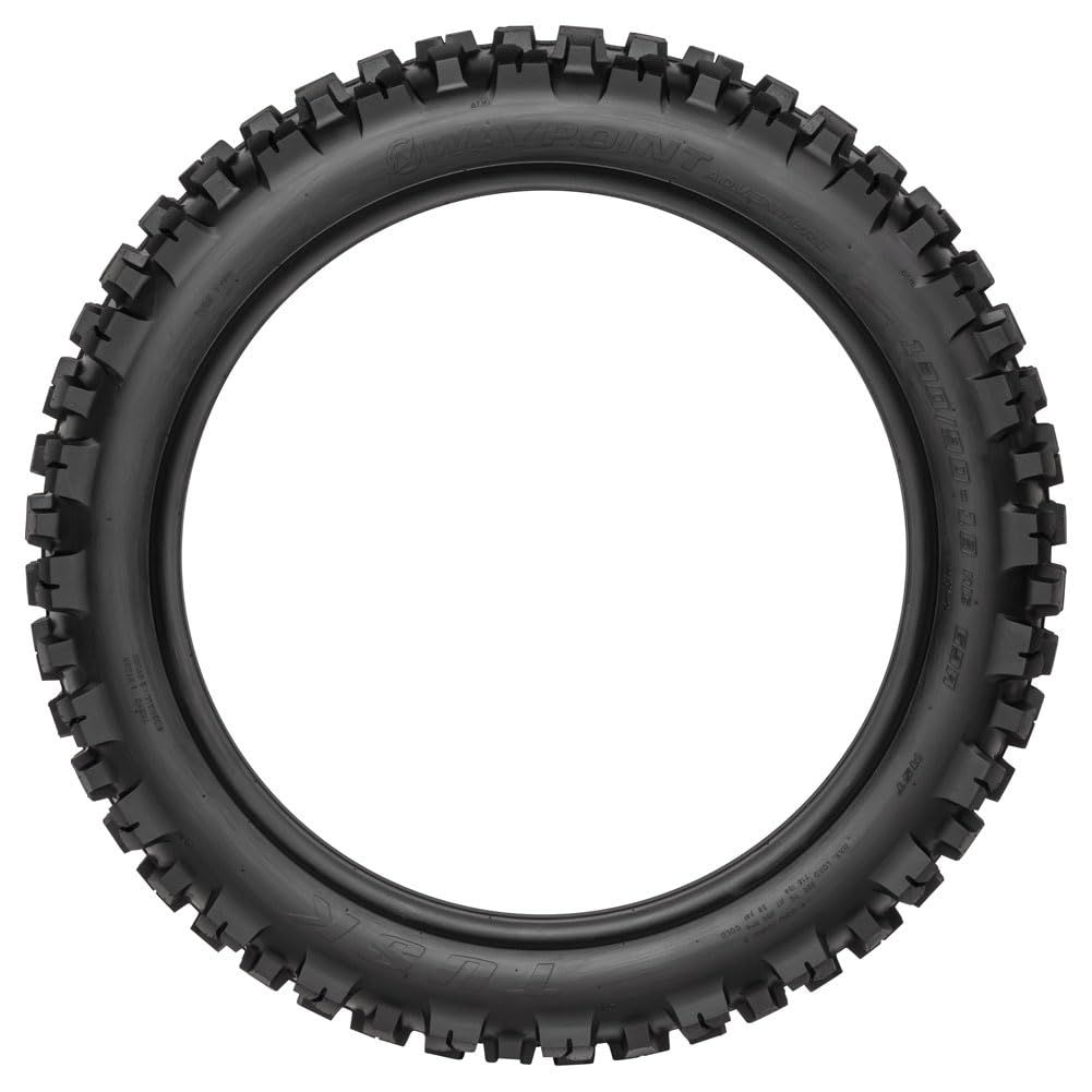 Tusk Waypoint Adventure Motorcycle Tire Set â 90/90-21 Front & 130/90-17 Rear (68R) Tube Type