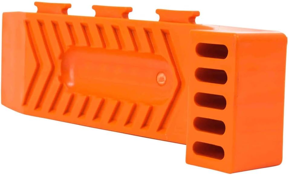 Mytee Products Interlocking Tire Skates for Tow Truck Wrecker Rollback Carrier Safety Orange (4pc Set)