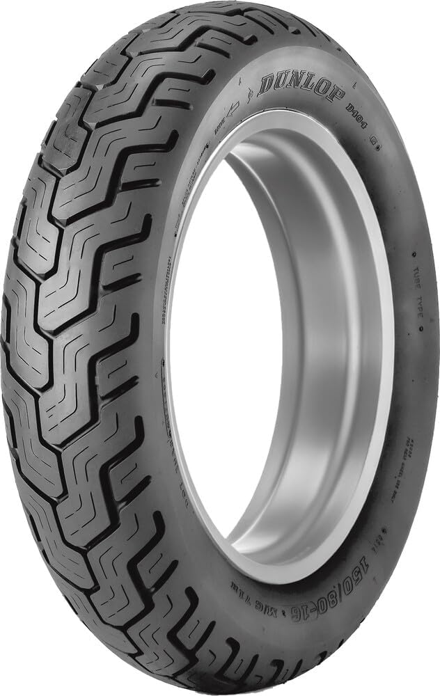 Dunlop D404 Rear Motorcycle Tire 150/80B-16 (71H) Black Wall