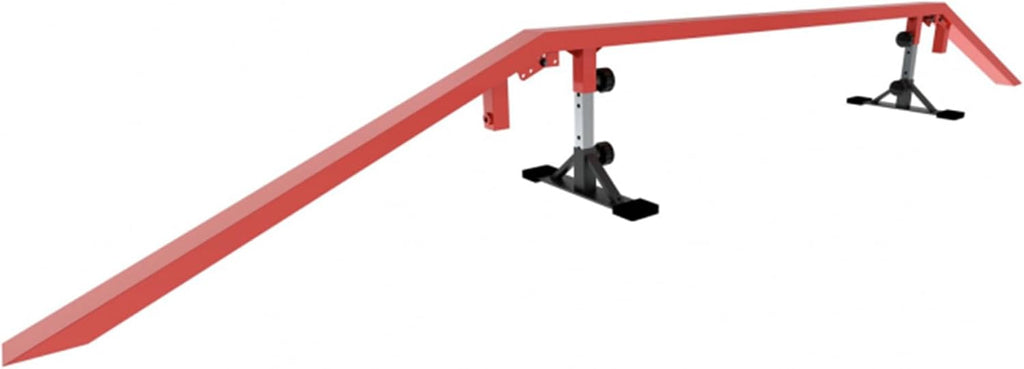 Freshpark Ultimate Grind Rail Kit â Modular Skate Rail Set with 6FT Flat Bar, 12FT Rainbow Rail & 2 Adjustable Pole Jams â Multi-Sport Grind Rail for Skateboard, BMX, Scooter, Snowboard