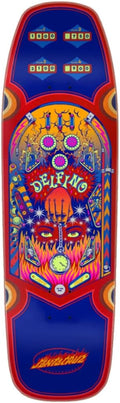 SANTA CRUZ Delfino Pinball Pro Shaped 9.14in x 31.50in Skateboard Decks