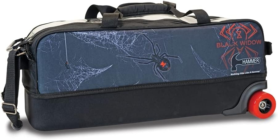 Hammer Dye Sub Triple Tote Bowling Bag - Black Widow