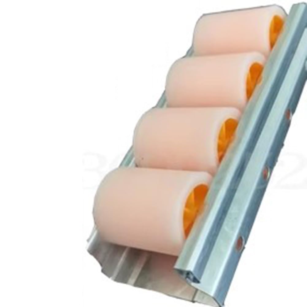 Style Rail System, Flow Rail Conveyor Wheels By, Conveyor Rollers Aluminum Alloy Skate Wheel Replacement Length Be Customized for Pallets Cargo(1m/38x35mm)
