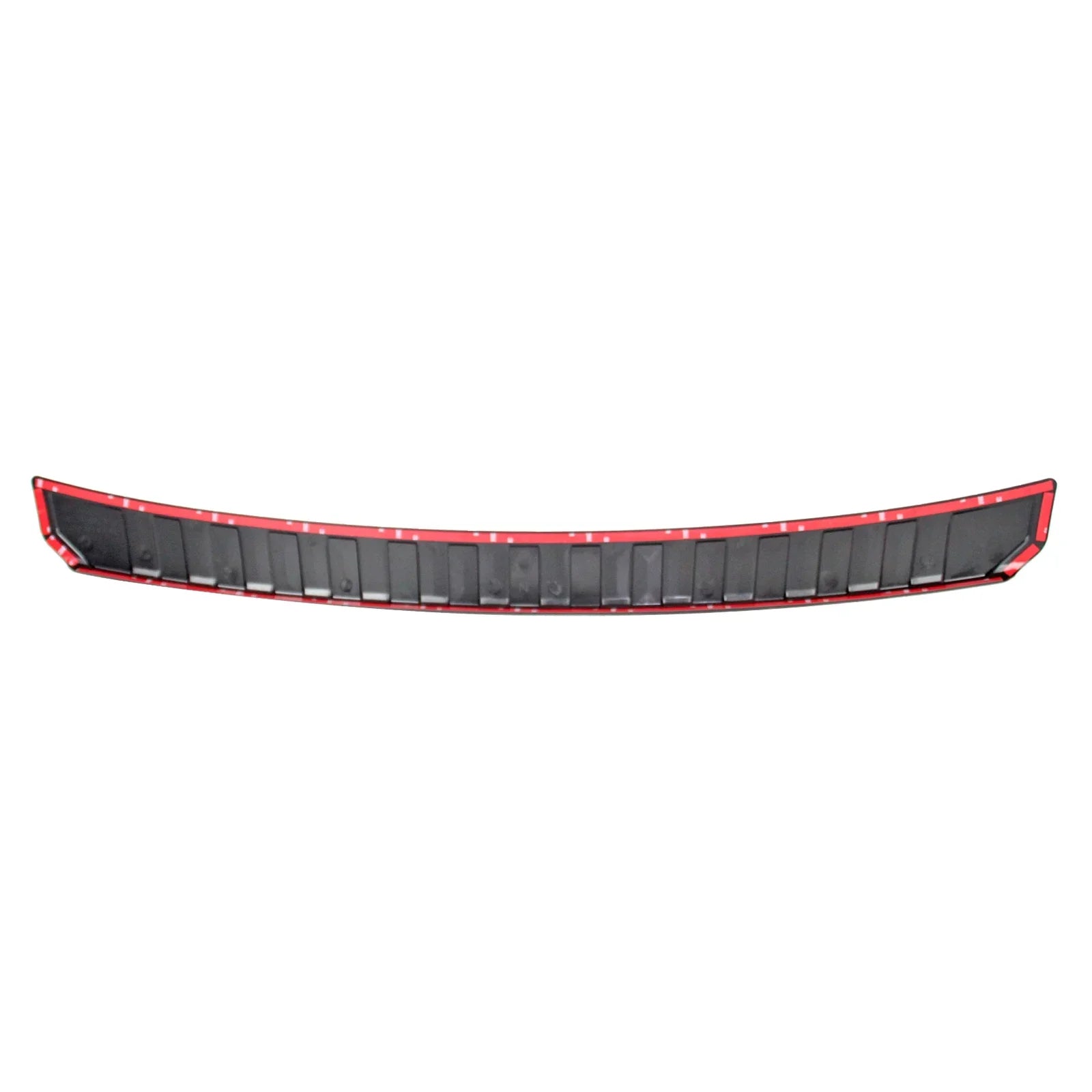 Ikon Motorsports Rear Bumper Protector Trim Compatible With 2018-2023 Subaru Forester 5th, Unpainted Black Factory Style PP Trunk Sill Trim Plate Cover Guard Scratch Cover Pad