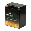 Chrome Battery YTX14AH-BS (14AH-BS 12 Volt,12 Ah, 210 CCA) Atv Battery for Kawasaki 300cc Klf300-c Bayou 300 4x4 1995
