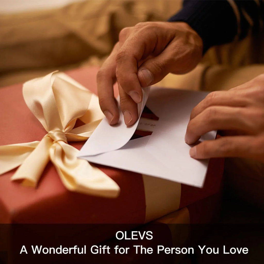 OLEVS Gold Watch for Men Self Winding Large Face Arabic Numerals Dial Easy Reader Waterproof Reloj Para Hombre, Gifts for Men, Male Adult Wristwatch