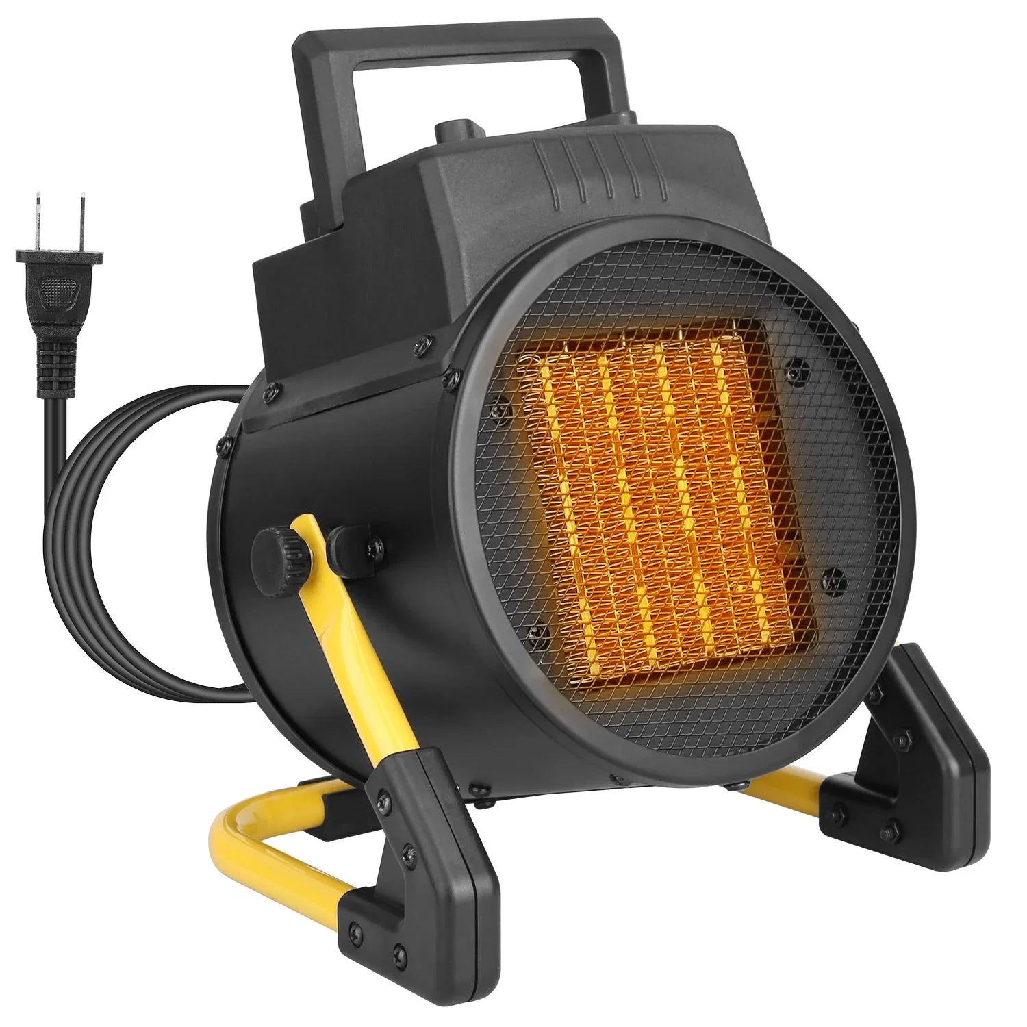 iMounTEK 1500W Portable Electric Space Heater Personal Fan with Overheat Protection Adjustable Temperature Ceramic Heater for Bedroom Office Desk
