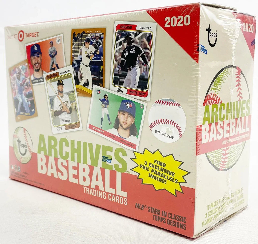 MLB Topps 2020 Archives Baseball Trading Card MEGA Box