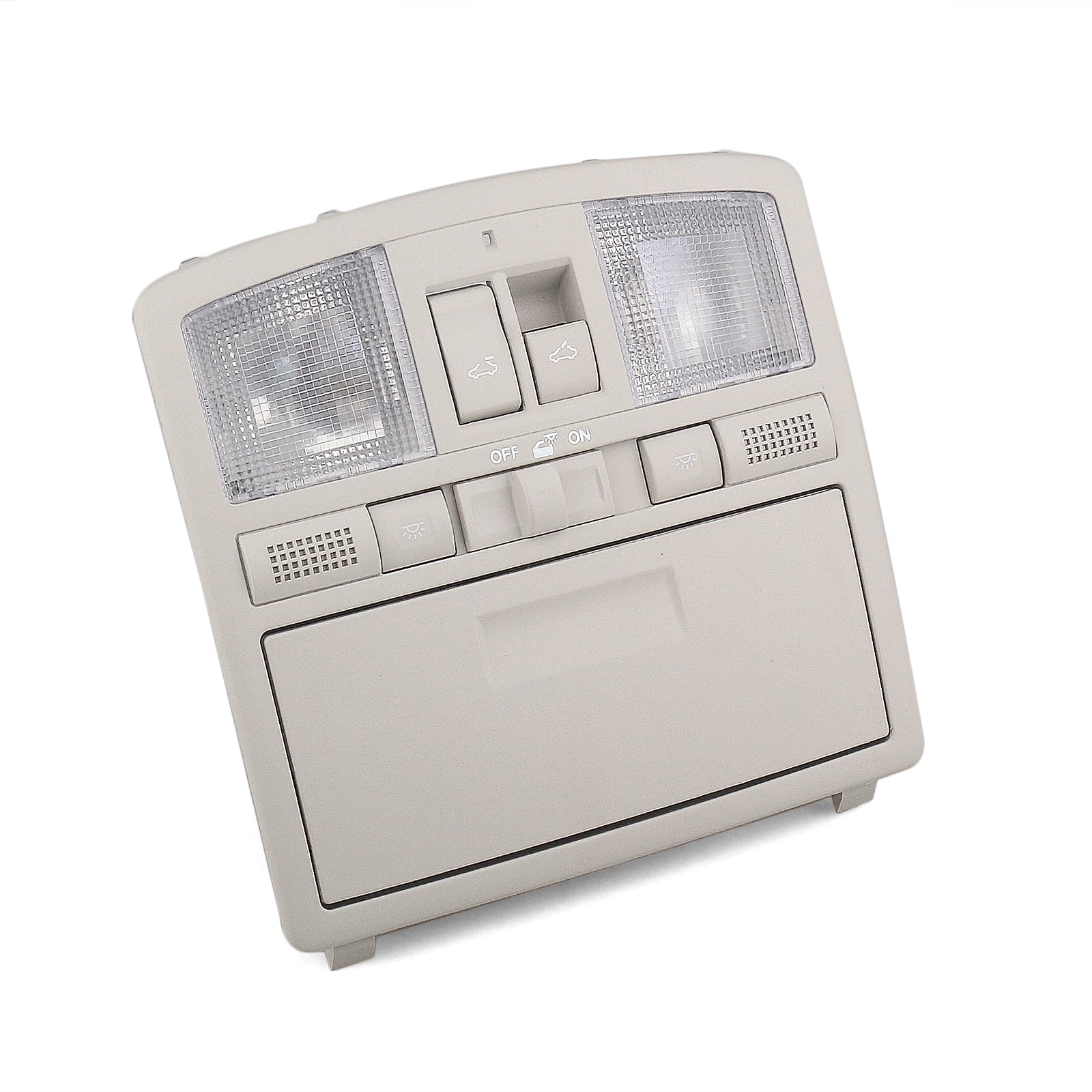 Overhead Console Reading Light w/ Sunroof Switch For Mazda 6 2009-2013 CX-9 2010-2015 Gray