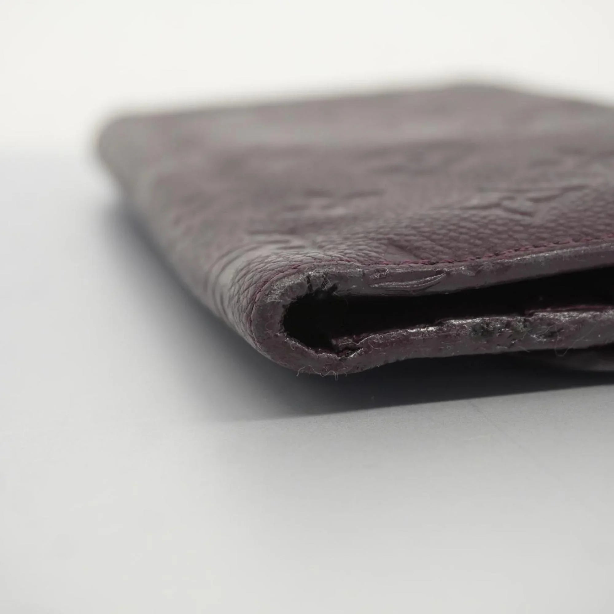 Pre-Owned Louis Vuitton Tri-fold Long Wallet Monogram Empreinte Portefeuille Virtuose M60294 Orb Ladies (Good)