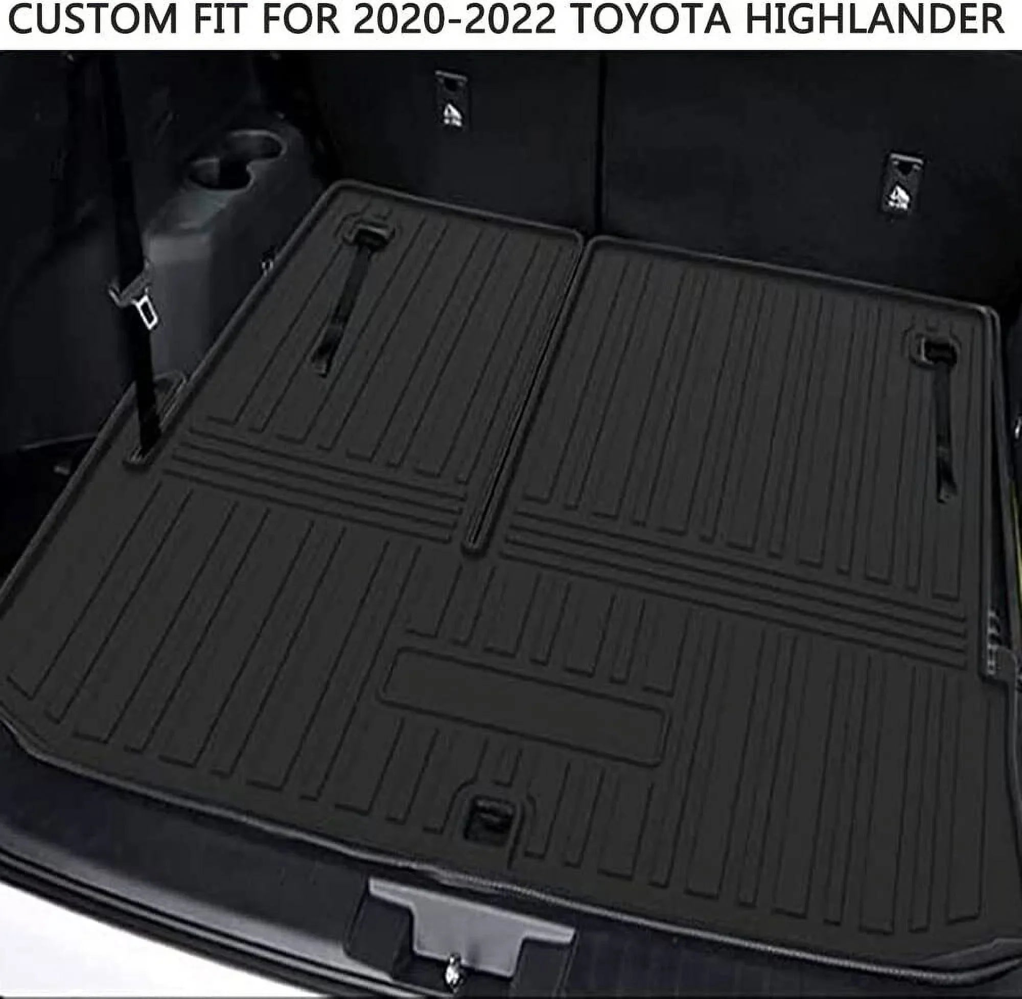 Cargo Mats Trunk Liner for Toyota Highlander 2020-2023 Waterproof Custom Mat