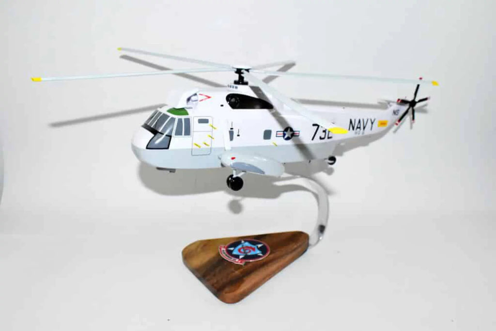 Sikorsky® SH-3 SEA KING™, HS-6 Indians, 16 Mahogany Scale Model