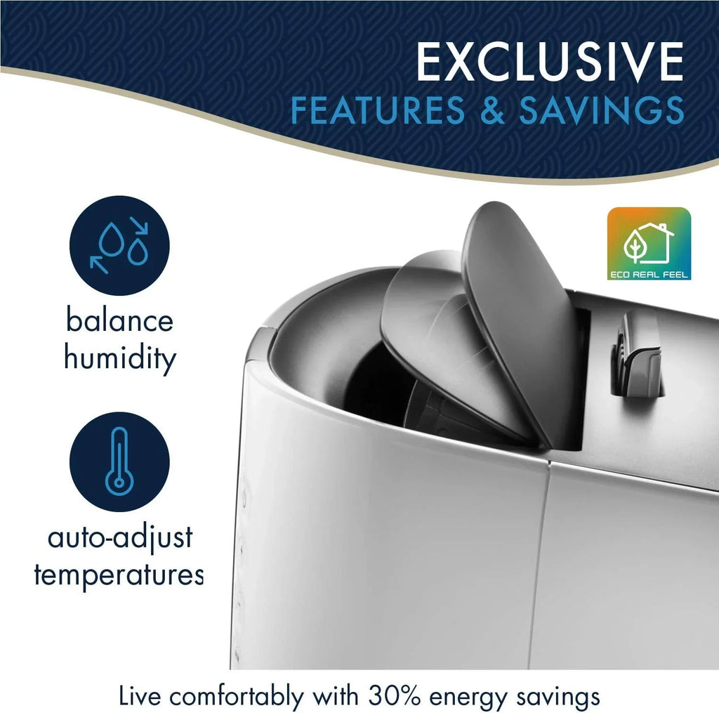 DeLonghi PACEX360LVYN WH Pinguino Portable Air Conditioner, White White 12,000 BTU, Bluetooth remote, 500 Sq Ft Conditioner