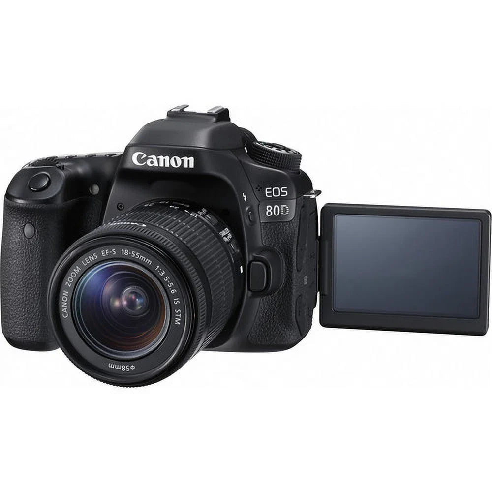 Canon EOS 80D DSLR Camera with 18-55mm Lens + 16GB Expo Advanced Kit