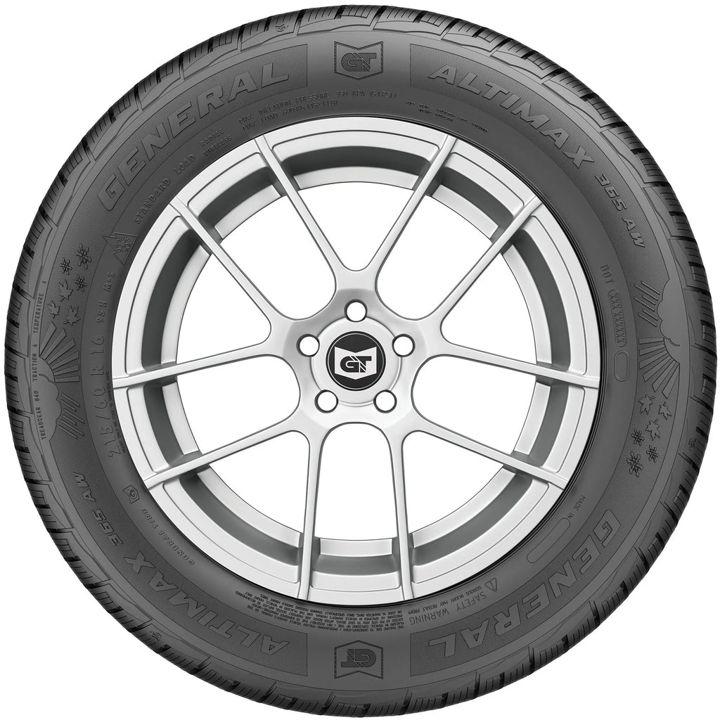 General Altimax 365AW 225/60R17 99H BW All Weather Tire