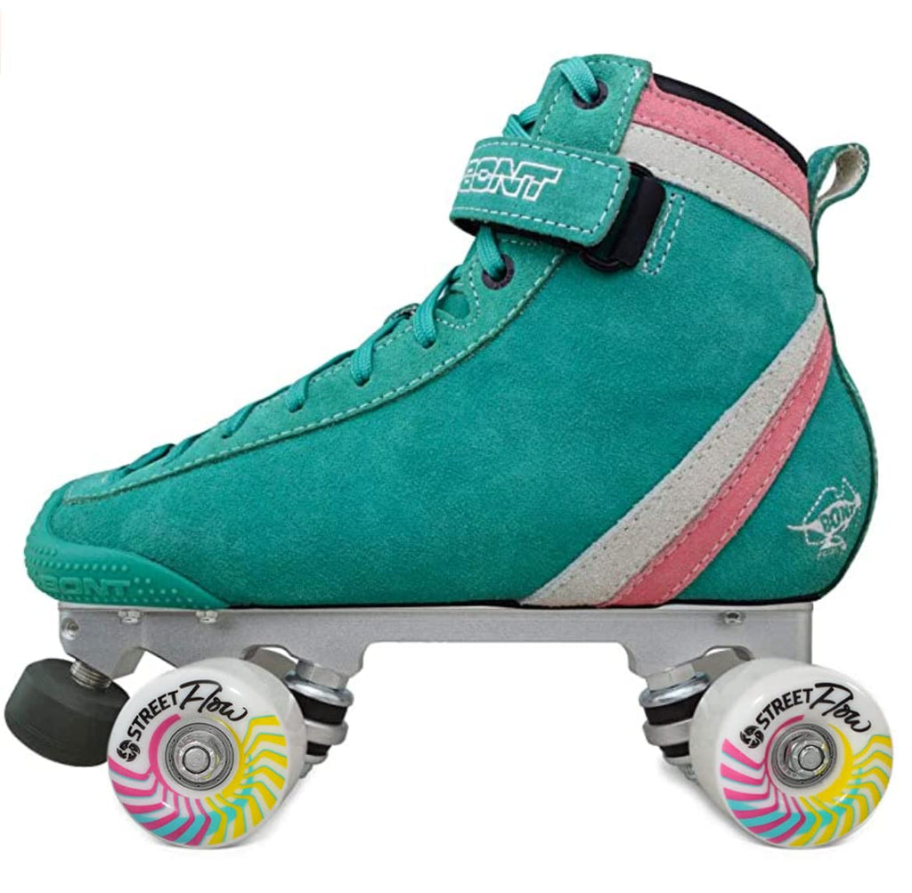 Bont Parkstar Suede Roller Skates for Park Ramps Bowls Street - Rollerskates for Outdoor and Indoor Skating