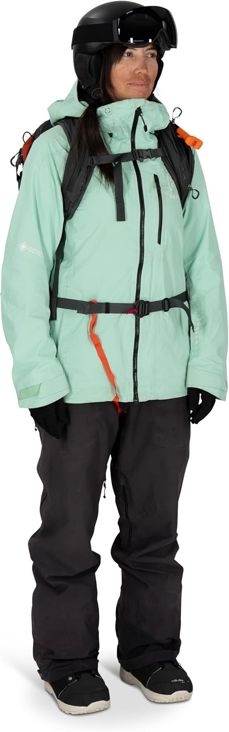 Osprey Sopris Pro 30L Women's Ski Backpack with E2 Airbag System, Mars Orange