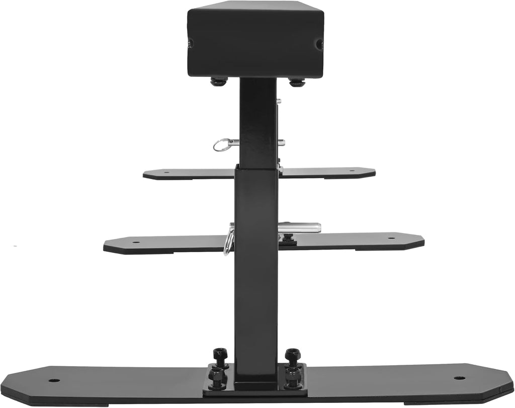 KUAFU 6ft Long Flat Bar Skate Rail, Portable Skateboard Ramp Grind Rail,