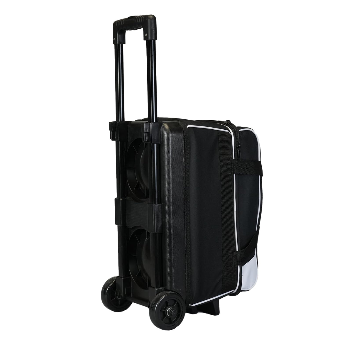 ELITE Basic Bowling Bag Double (2) Ball Roller with Rolling Wheels