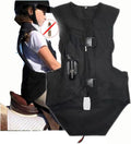 Child Equestrian Airbag Vest Motorcycles/bicycle Cycling Jacket Light Weight, Suitable For All Kinds Of Cycling(Medium)