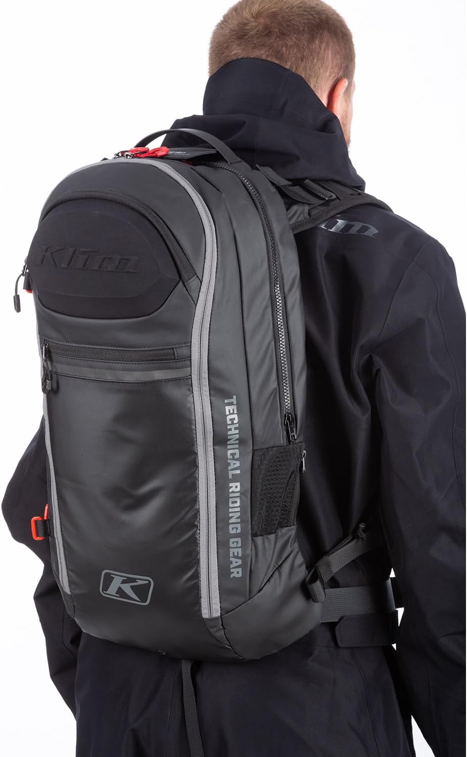 KLIM Atlas 14 Avalanche Airbag Snowmobile Backpack - Black - Castlerock