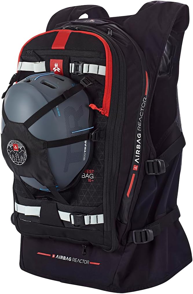 Arva REACTOR RIDE 15+ Airbag Vest for Ski Touring, Split Boarding and Snowmobiling, Backcountry Snow Safety Avalanche Airbag