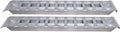 GEN-Y Hitch Extreme Duty Aluminum Loading Ramps - Set of 2, 6 Feet Long x 15 Inches Wide, 10000 LBS Capacity, Hybrid Hook and Plate Ends, Serrated Cross Rungs for Maximum Traction