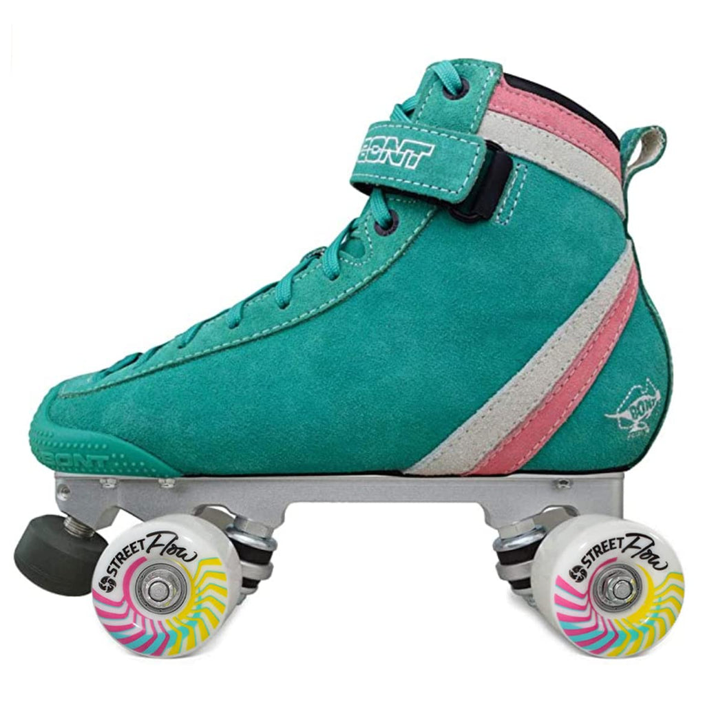 Bont Parkstar Suede Roller Skates for Park Ramps Bowls Street - Rollerskates for Outdoor and Indoor Skating