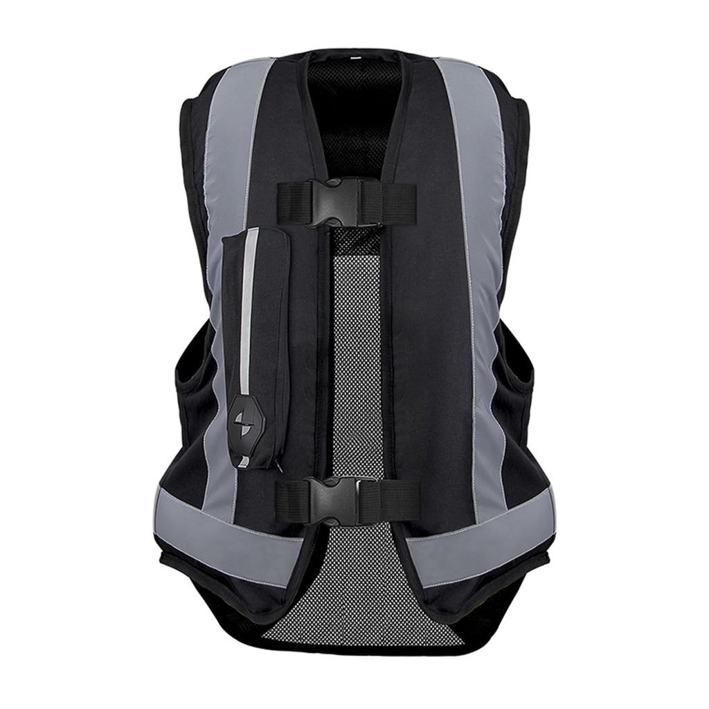 Upgraded Motorcycle Airbag Protective Vest,Inflatable Equestrian Vest with Reflective for Motocross ATV UTV
