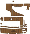 Boat EVA Faux Teak Decking Floor Compatible with 2003 Rinker 342 Swim Platform Cockpit Pad Boat EVA Foam Faux Teak Deck Floor Mat