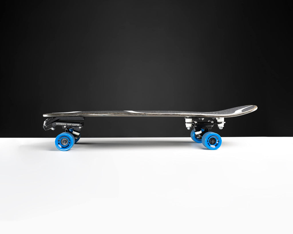 Waterborne Skateboards Surf and Rail Adapter FIN System for 3 Surfskate Trucks Modes - Surf Skate Truck Fits Any Board - Longboard Skateboard Accessories, Surf Skateboard Trucks, Surfskate Skateboard