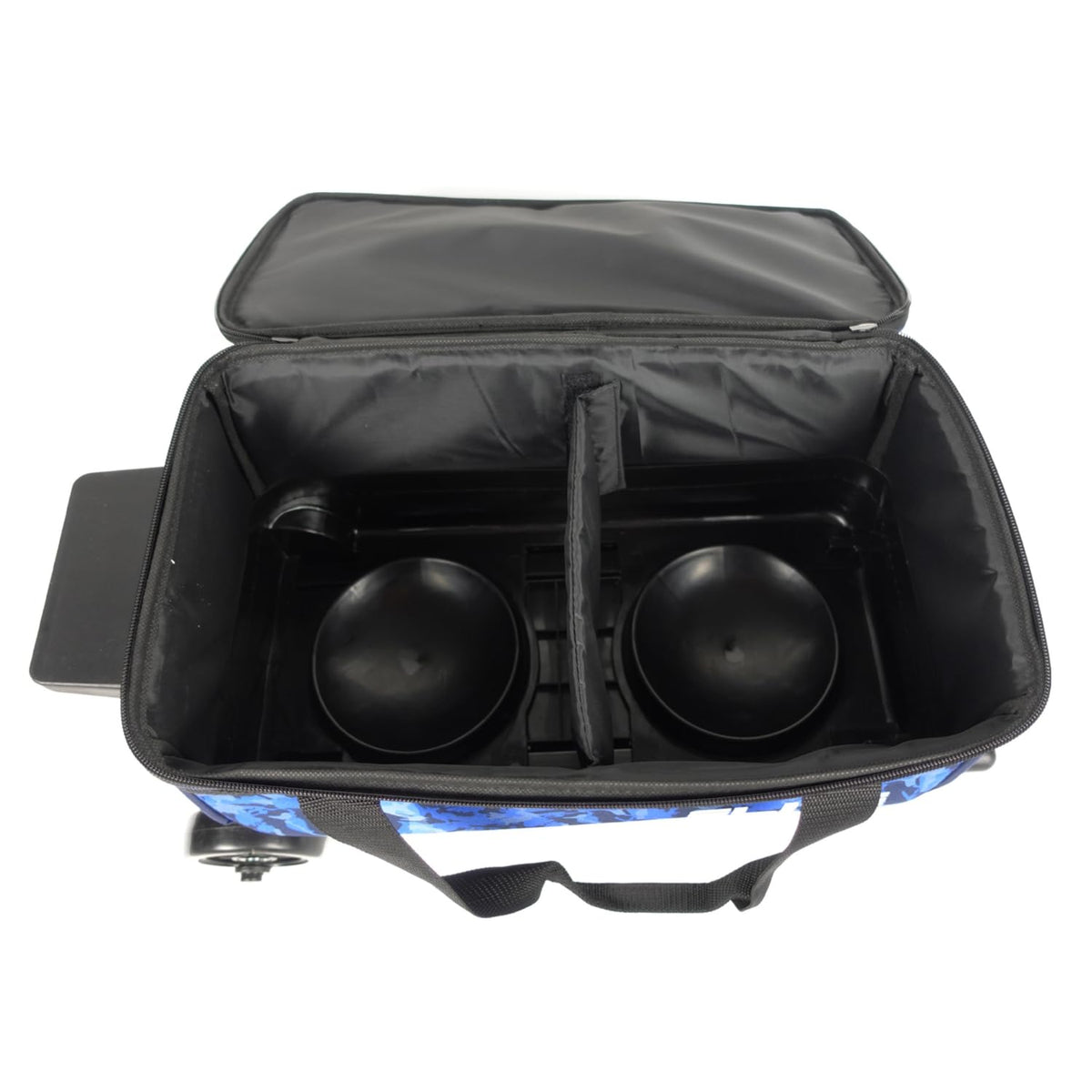 ELITE Basic Bowling Bag Double (2) Ball Roller with Rolling Wheels