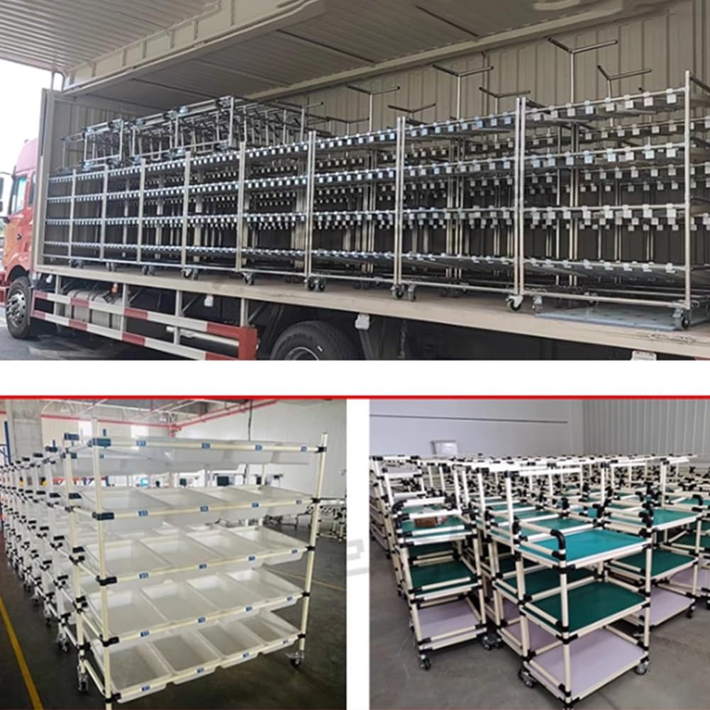Style Rail System, Flow Rail Conveyor Wheels By, Conveyor Rollers Aluminum Alloy Skate Wheel Replacement Length Be Customized for Pallets Cargo(1m/38x35mm)