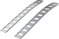 YutraxÂ® 90â Heavy-Duty Arched Ramps, High-Strength Extruded Aluminum, 3000 lb. Load Capacity, Arched Design, ATV/UTV/Golf Cart/Riding Lawn Mower Loading, Pair, YR501