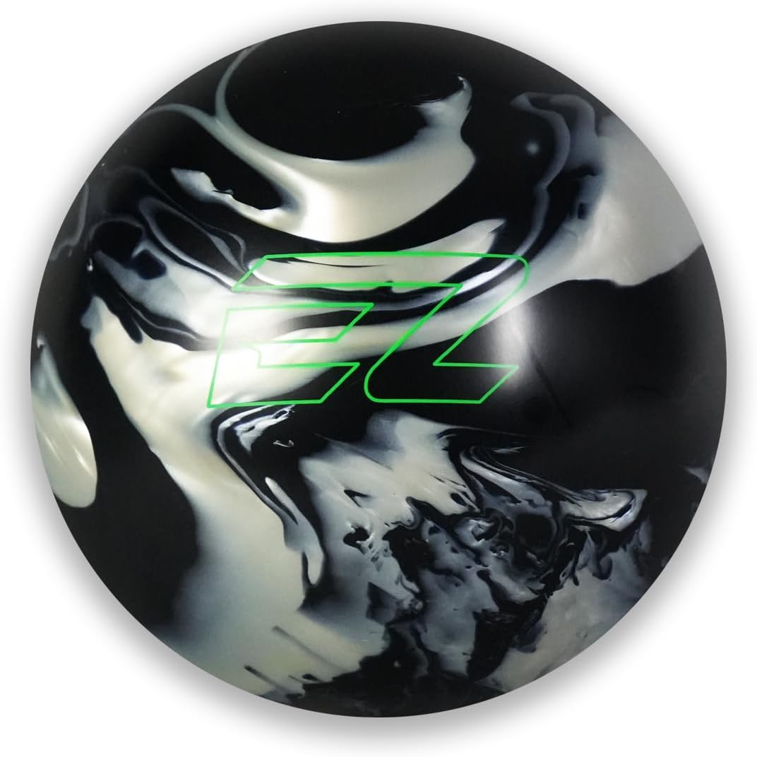 ELITE EZ Hook Reactive Bowling Ball - Great for Entry Level Bowlers Looking for to Curve/Hook Their Bowling Ball