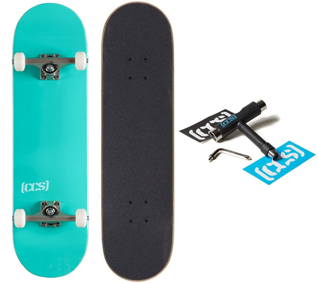 [CCS] Skateboard Complete | Maple Wood | Professional Grade | Fully Assembled with Skate Tool & Stickers | Adults, Kids, Teens, Youth | Boys & Girls