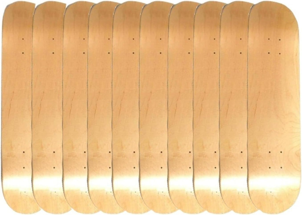 31x7.5 Inch Maple Skateboard Deck Blank, 5-Pack