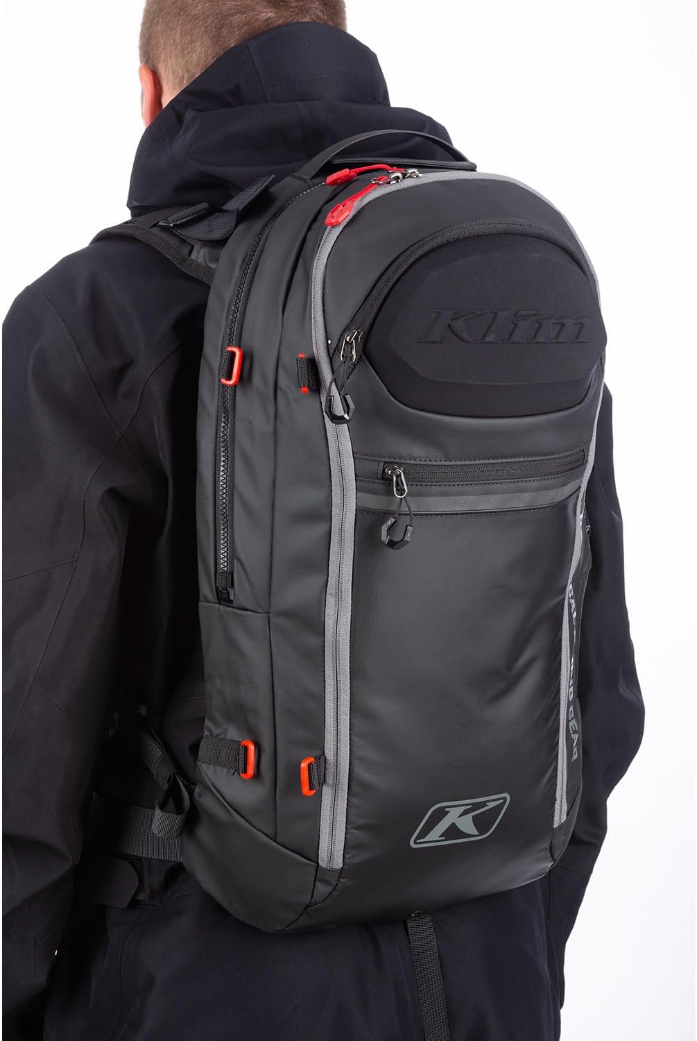 KLIM Atlas 14 Avalanche Airbag Snowmobile Backpack - Black - Castlerock