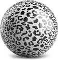 On The Ball Bowling Modern White Leopard UNDRILLED Bowling Ball