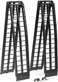 Titan Ramps Aluminum ATV Motorcycle Loading Ramps, 1,200 lb, 9 Ft, 2-Pack