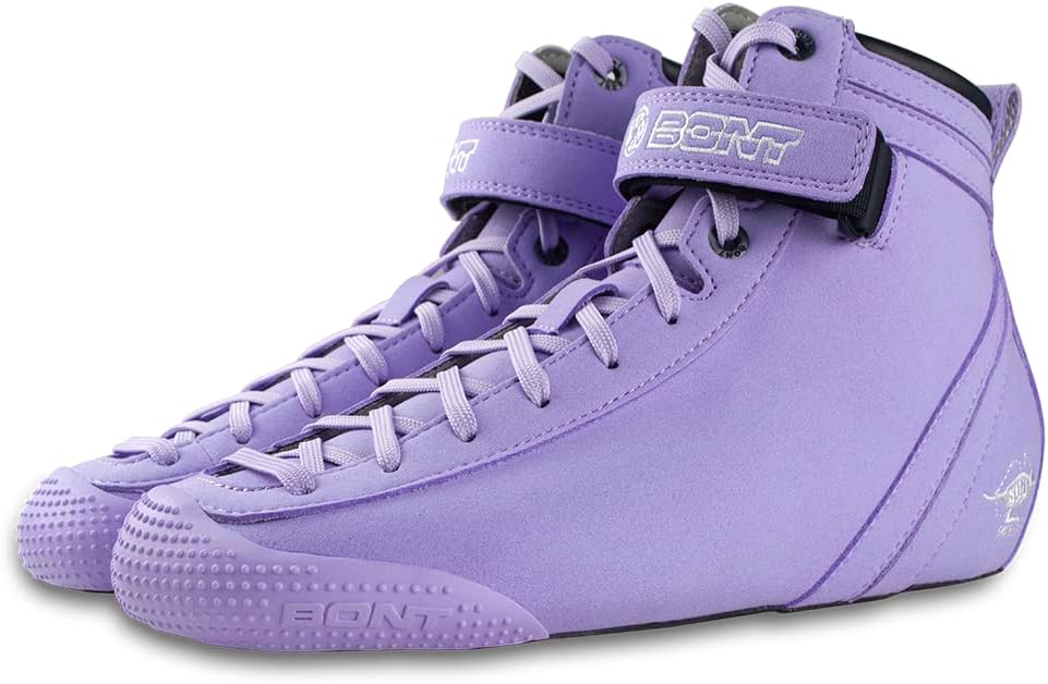Bont Parkstar Vegan Suede Professional Roller Skates for Park Ramps Bowls Street - Rollerskates for Outdoor and Indoor Skating