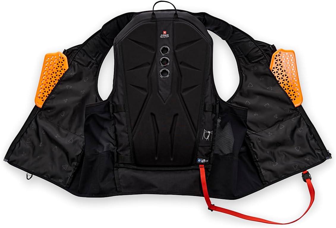 Arva REACTOR RIDE 15+ Airbag Vest for Ski Touring, Split Boarding and Snowmobiling, Backcountry Snow Safety Avalanche Airbag