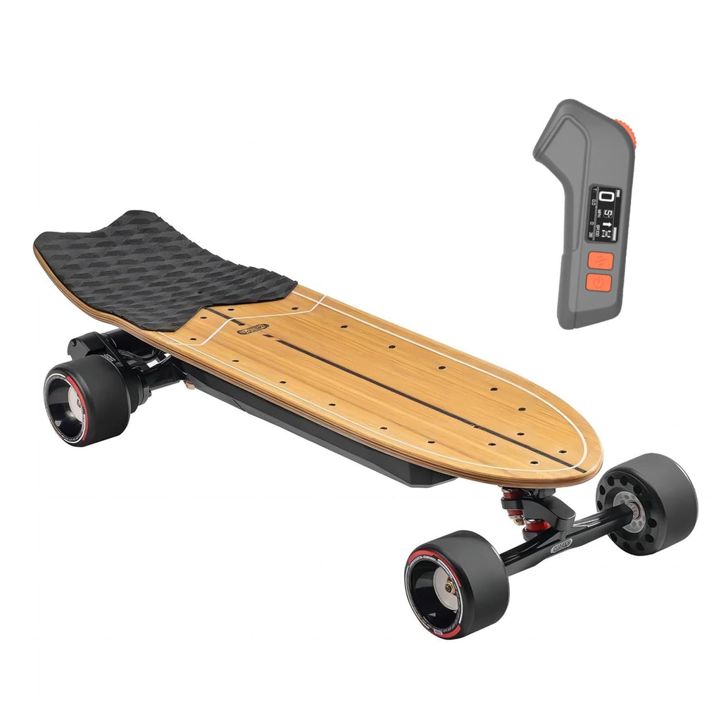MEEPO Mini Series Electric Skateboard with Remote, Up to 26-32 MPH Top Speed, 11-24Miles Range,330 Pounds Max Load, 30-34 Inches Maple Cruiser for Adults and Teens, Mini5 MINI3 Max Edge Flow