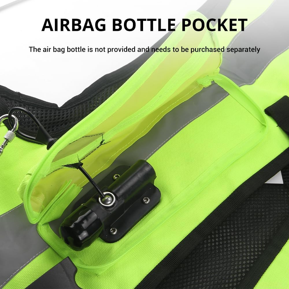 Upgraded Motorcycle Airbag Vest for Men Women Protective Gear