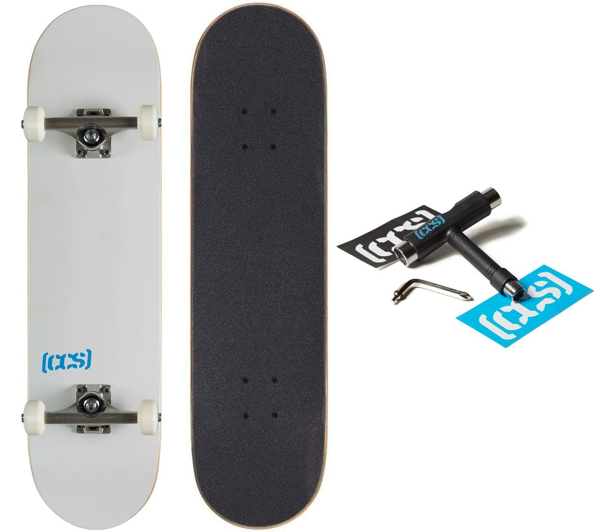 [CCS] Skateboard Complete | Maple Wood | Professional Grade | Fully Assembled with Skate Tool & Stickers | Adults, Kids, Teens, Youth | Boys & Girls