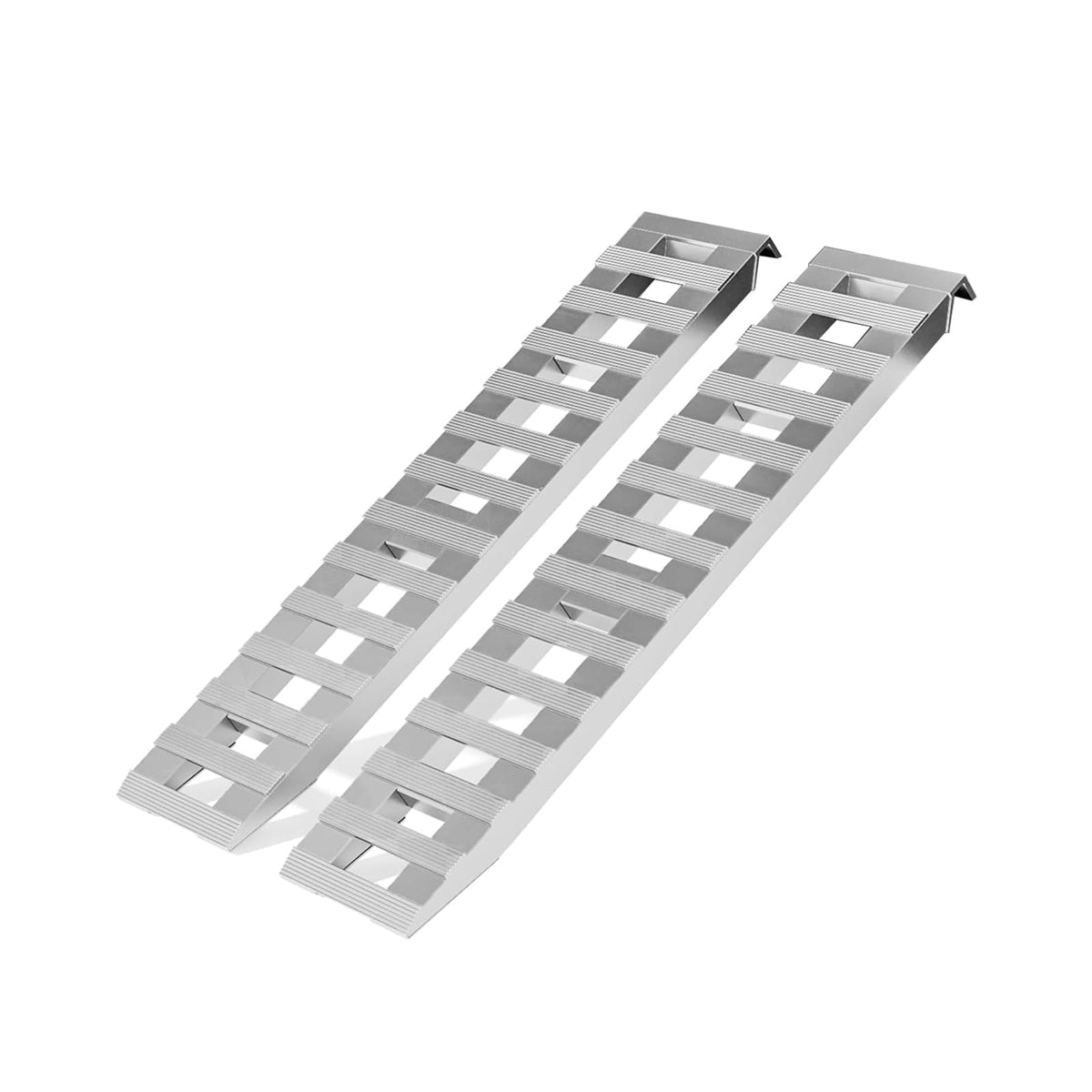 72x15 Inch Aluminum Ramps, 6000Lbs