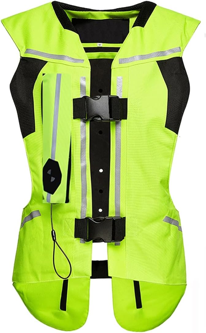 Unisex Adults Airbag Vest, Green, X-Large