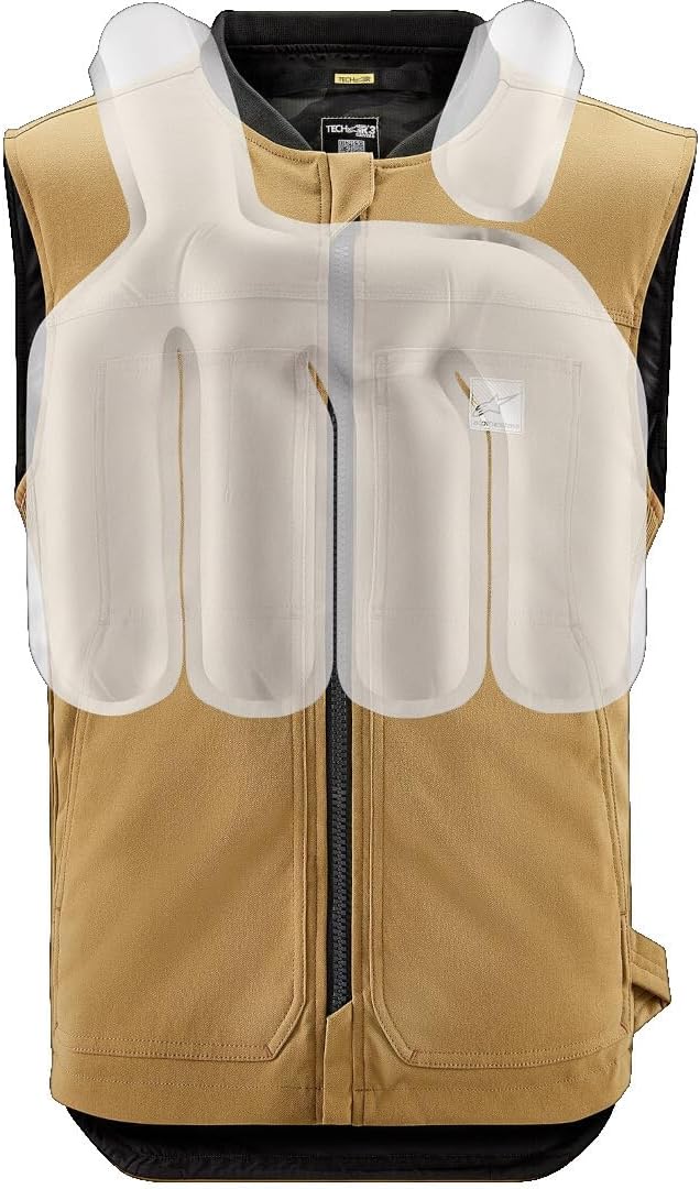 Alpinestars Tech-Air 3 Canvas System V2 S, Tan